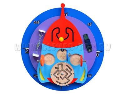 Бизиборд "Ракета" (52,5*50см)