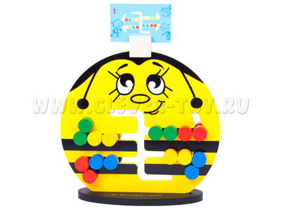 Деревянная логическая игра "Пчелка" (остатки)