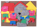 Три поросенка с игровым полем Три поросенка с игровым полем