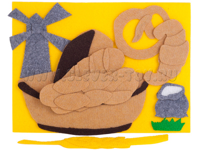 Хлебобулочные изделия с игровым полем Хлебобулочные изделия с игровым полем