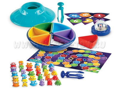 Настольная игра "Oodles of Aliens. Космическая сортировка" (48 элементов) Настольная игра "Oodles of Aliens. Космическая сортировка" (48 элементов)