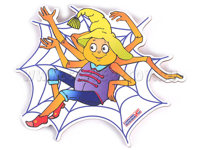 Персонаж малый Паучок (крепление на Коврограф и магн. основу)