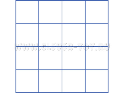 Магнитно-маркерное поле "Клетка" для работы на классной доске (маленькое) Магнитно-маркерное поле "Клетка" для работы на классной доске (маленькое)