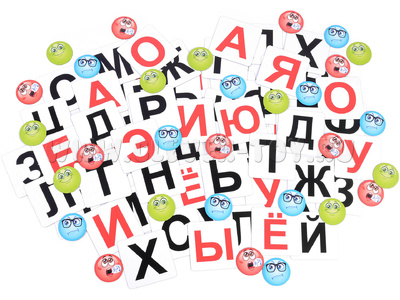 Набор магнитных карточек "Фонетические шахматы" Набор магнитных карточек "Фонетические шахматы"
