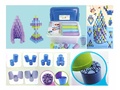 Конструктор-пирамидки "Круглые Стаканчики"