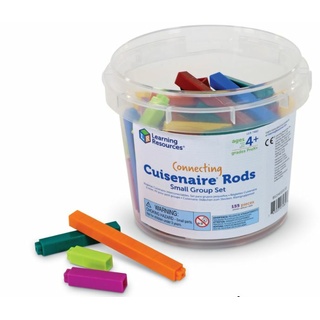 "Палочки Кюизенера" (соединяющиеся с засечками, комплект для группы до 6 человек, 155 элементов)