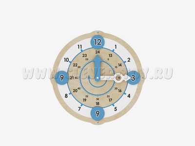 Настенная панель "Часы"